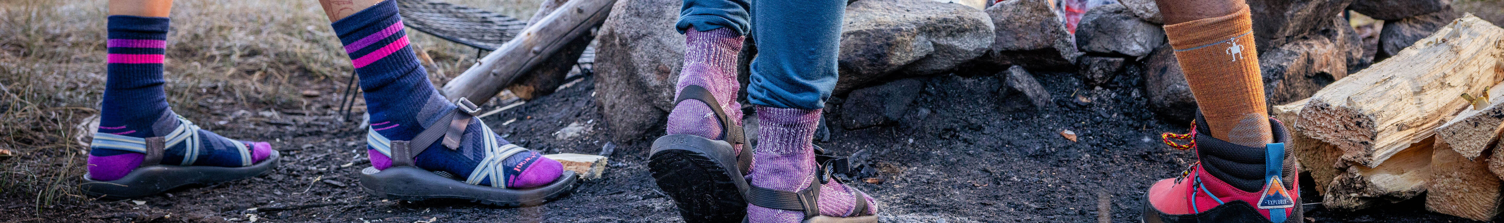 three pairs of smartwool socks