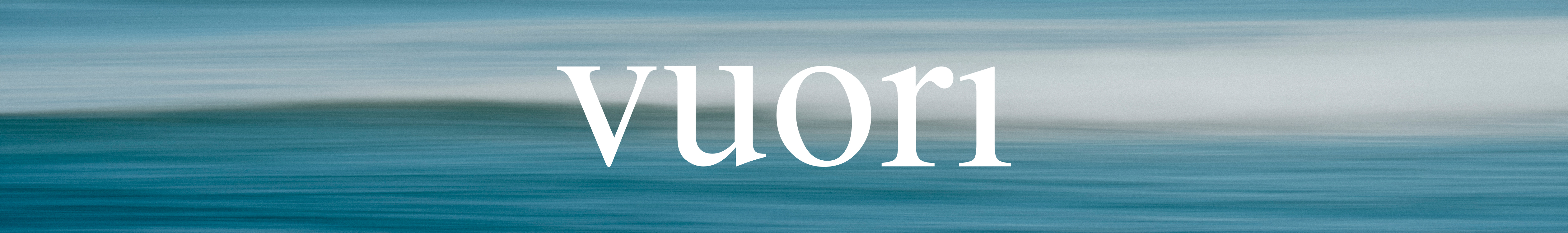 vuori logo across the horizon