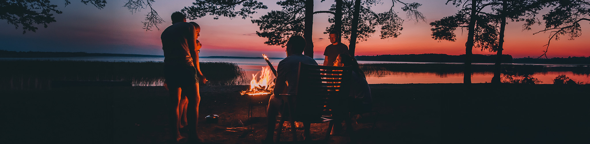 Group of persons festival camping