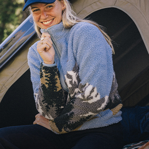 Woman enjoying the outdoors