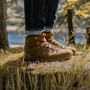 Person wearing boots