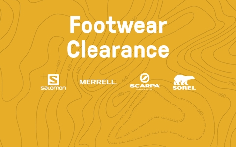 Footwear clearance hero