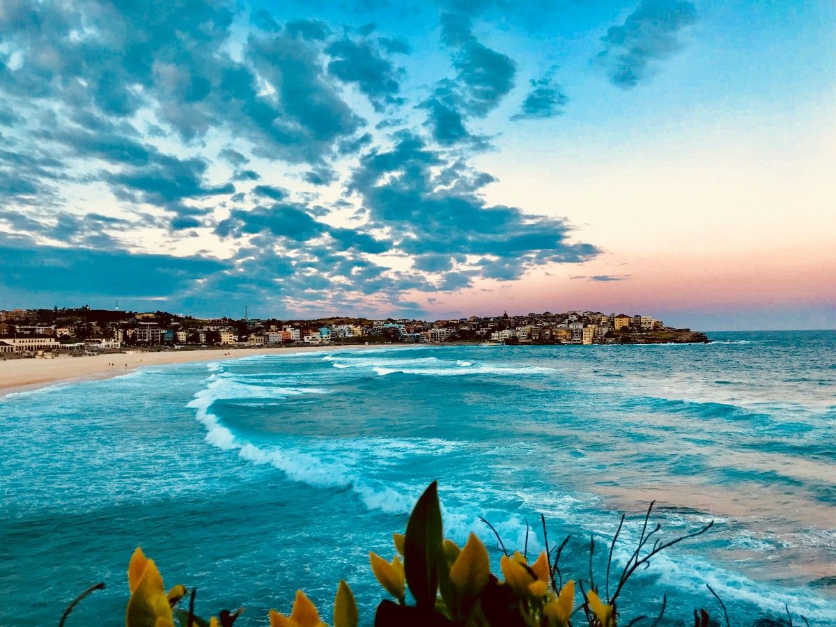 Bondi Beach at winter