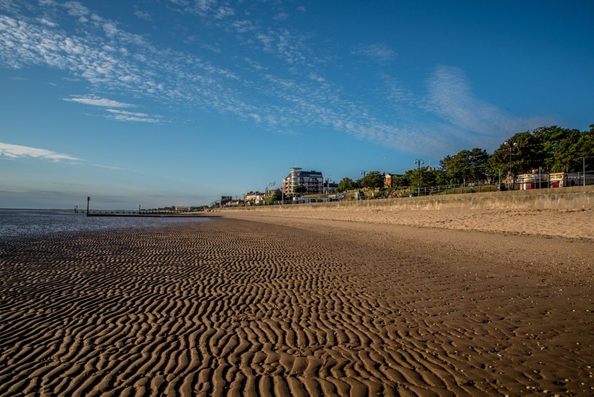 Cleethorpes beach 