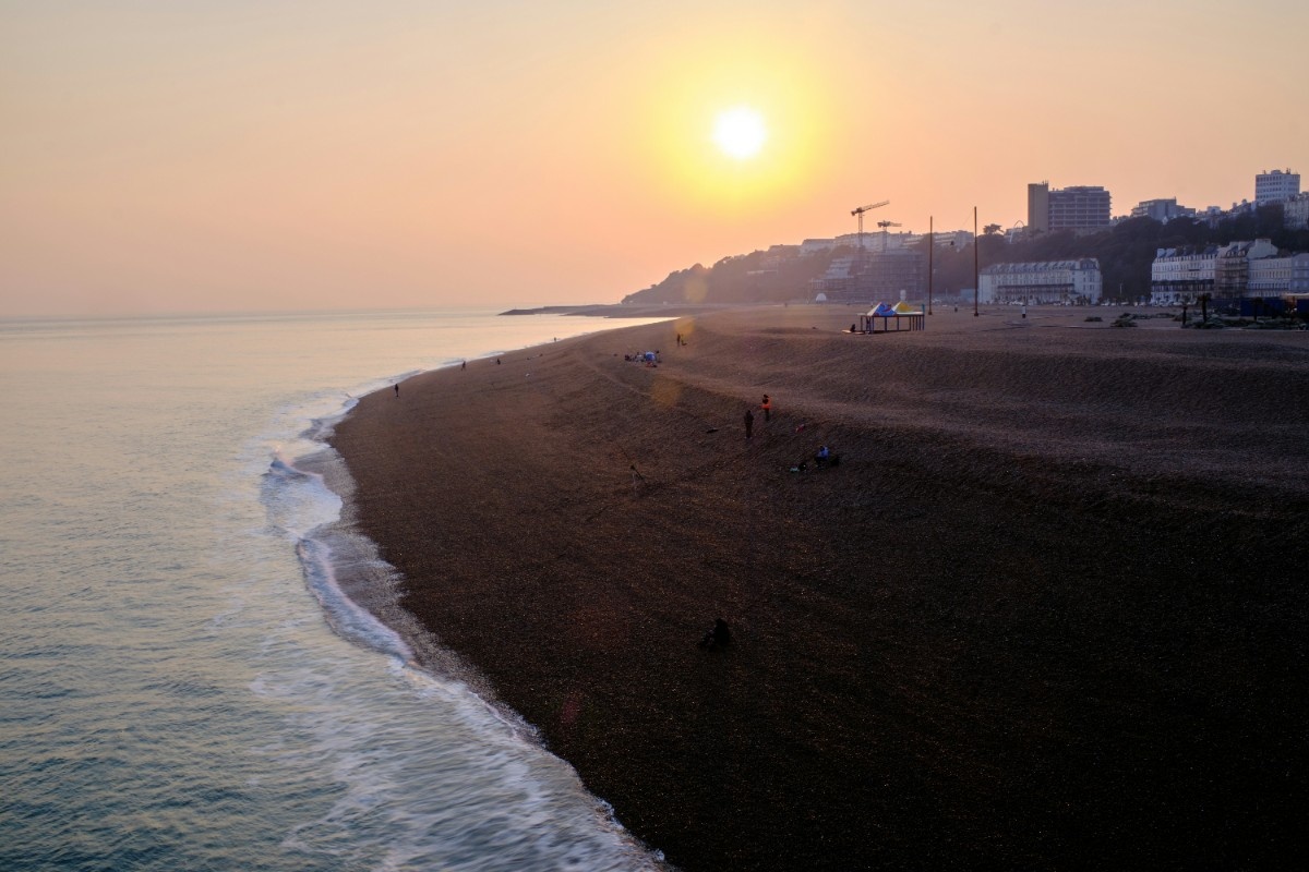 Folkestone beach 