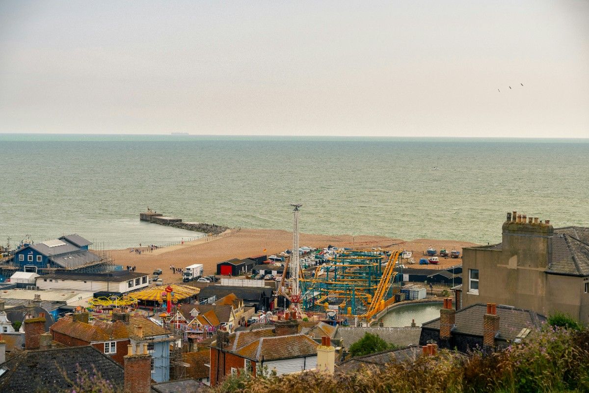 Hastings beach