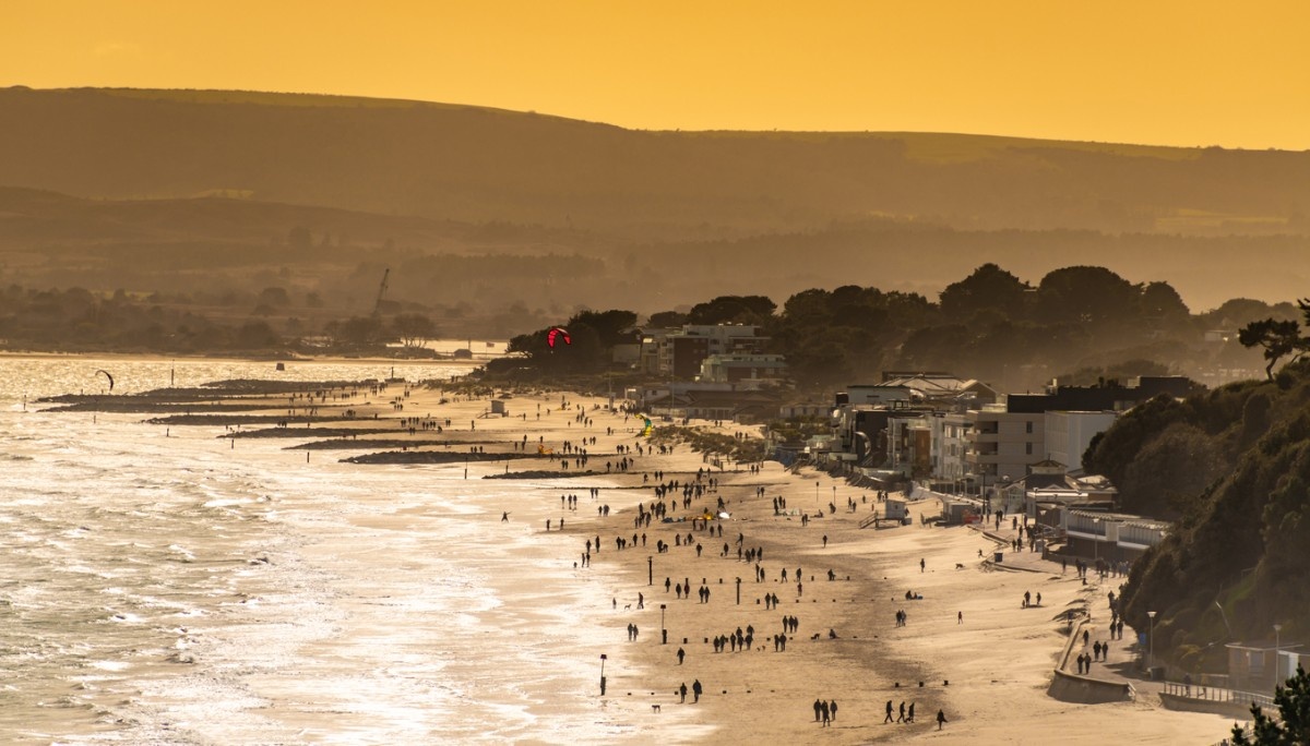 Sandbanks Beach in Dorset