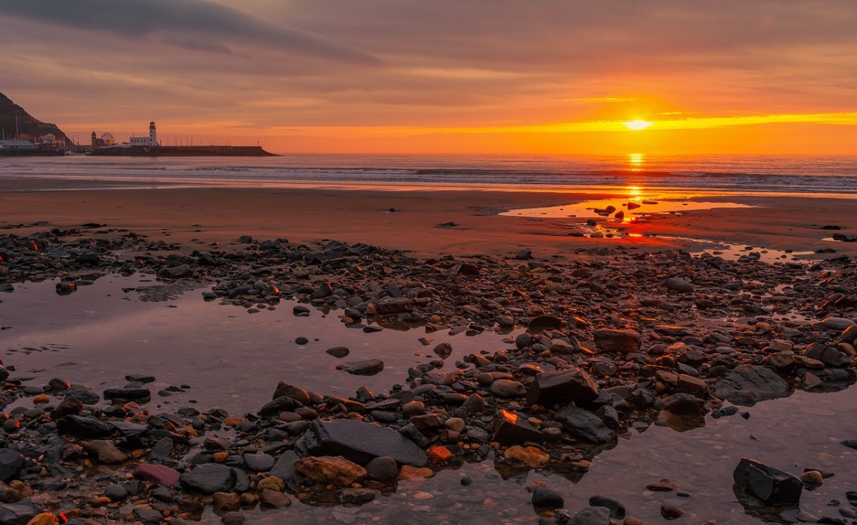 Scarborough Beach sunset