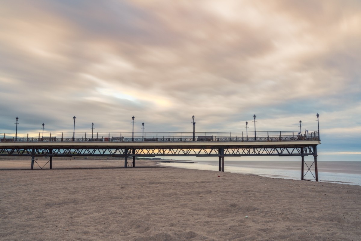 Skegness beach promenade 