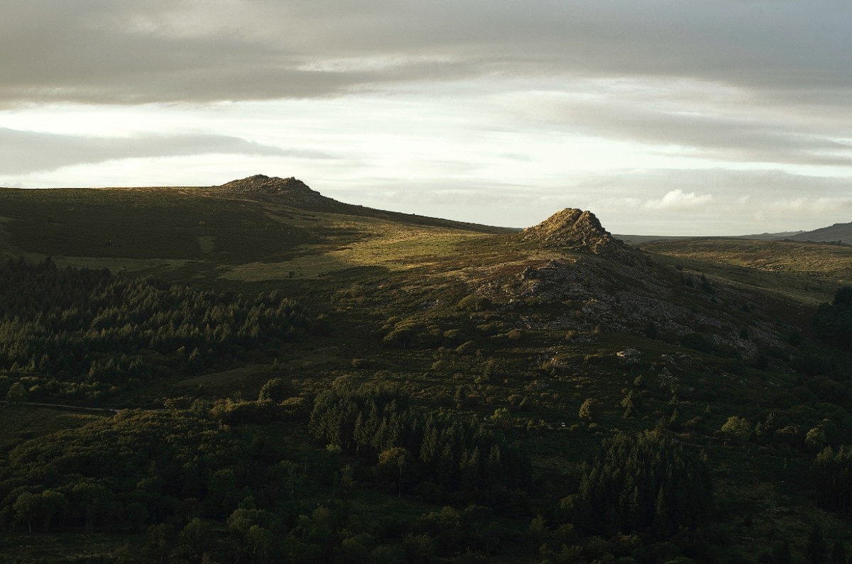 Hills of Dartmoor, the perfect spot for wild camping