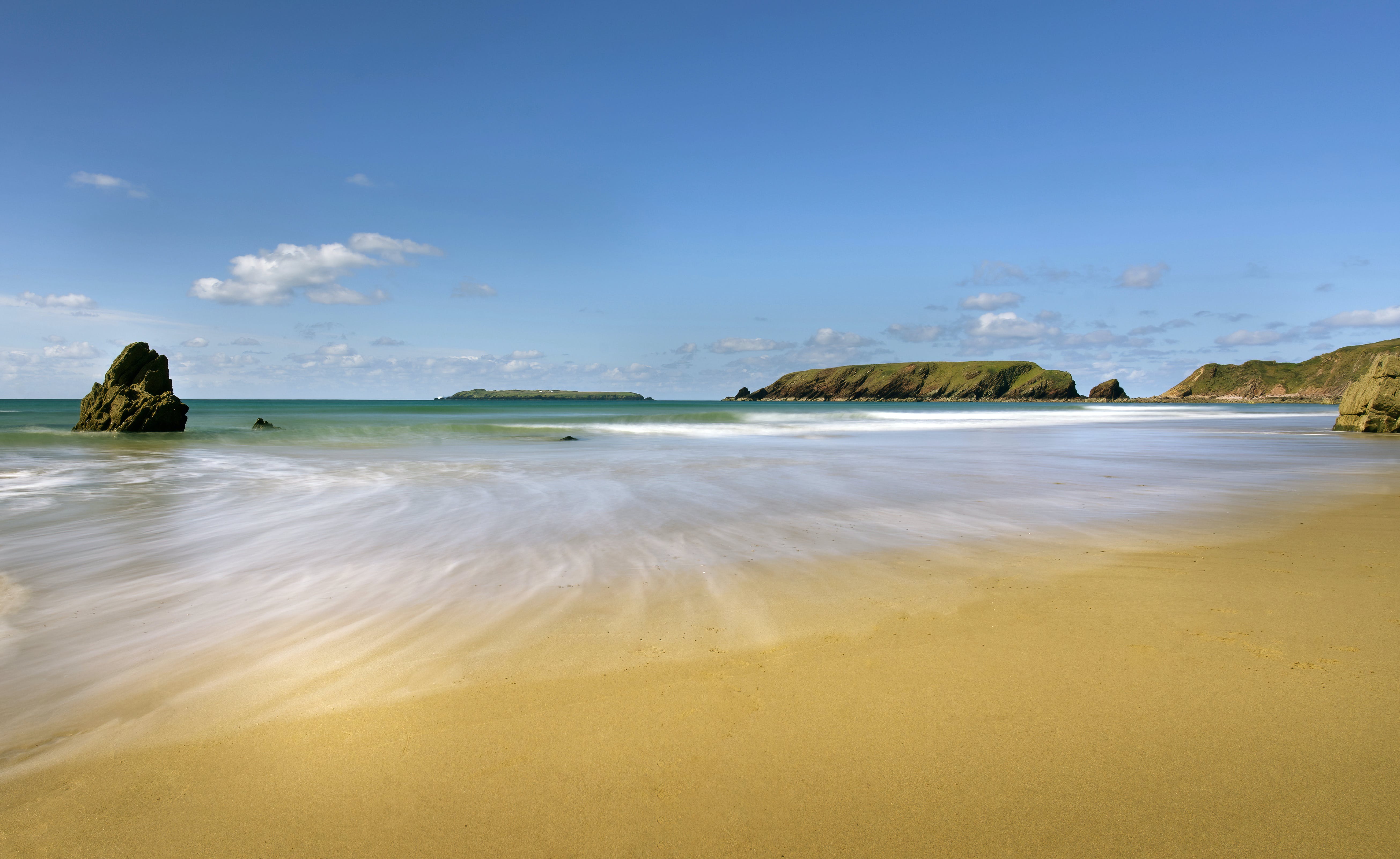 Pembrokeshire coast line