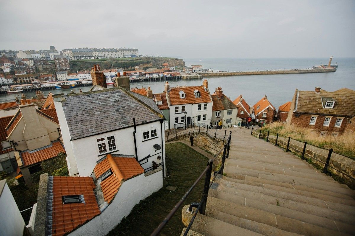 The steps at Whitby 