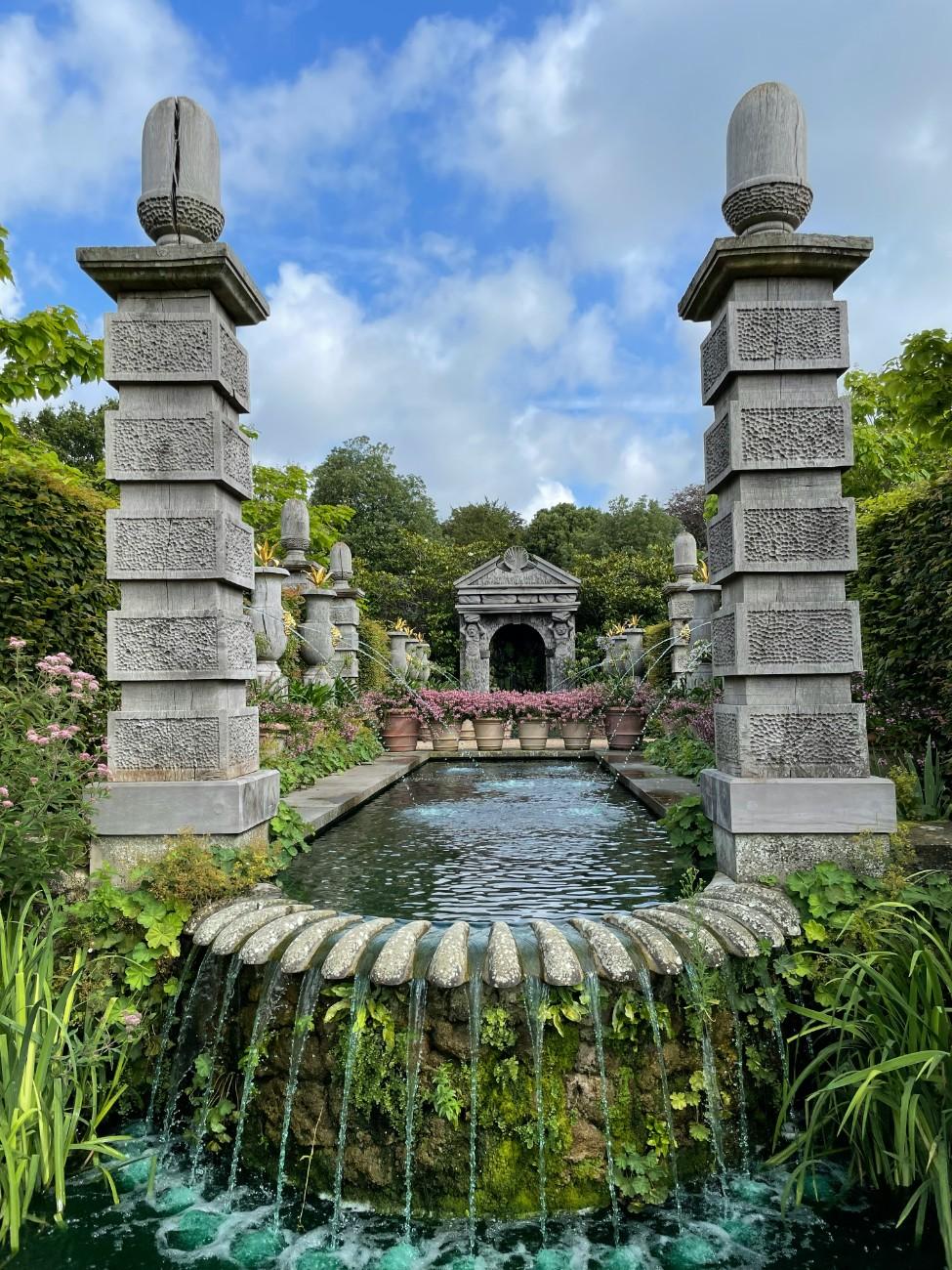 A fountain in Arundel Castle 