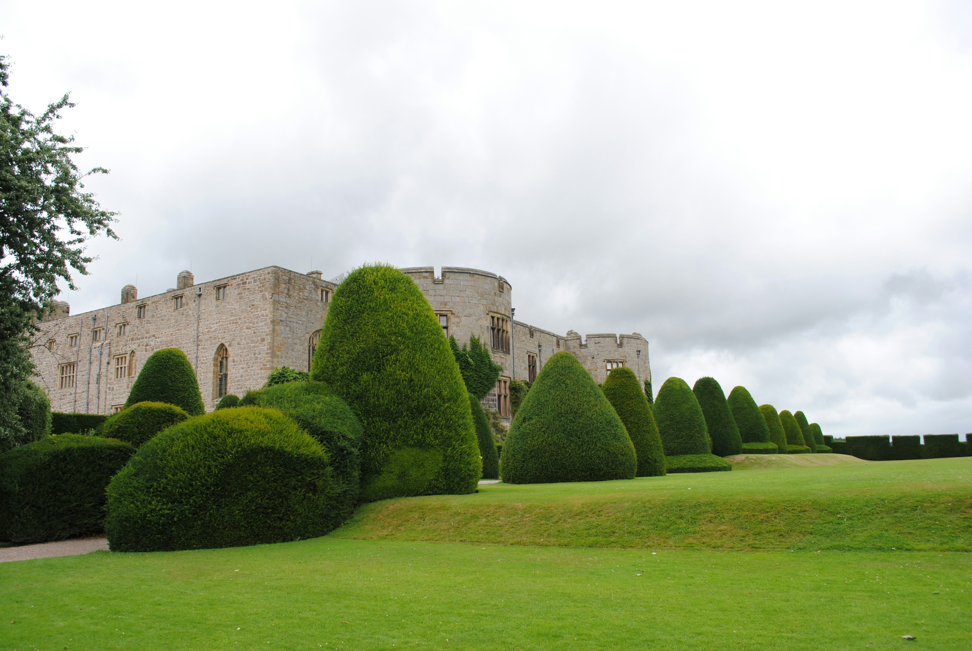 Chirk Castle and its surrounding grounds