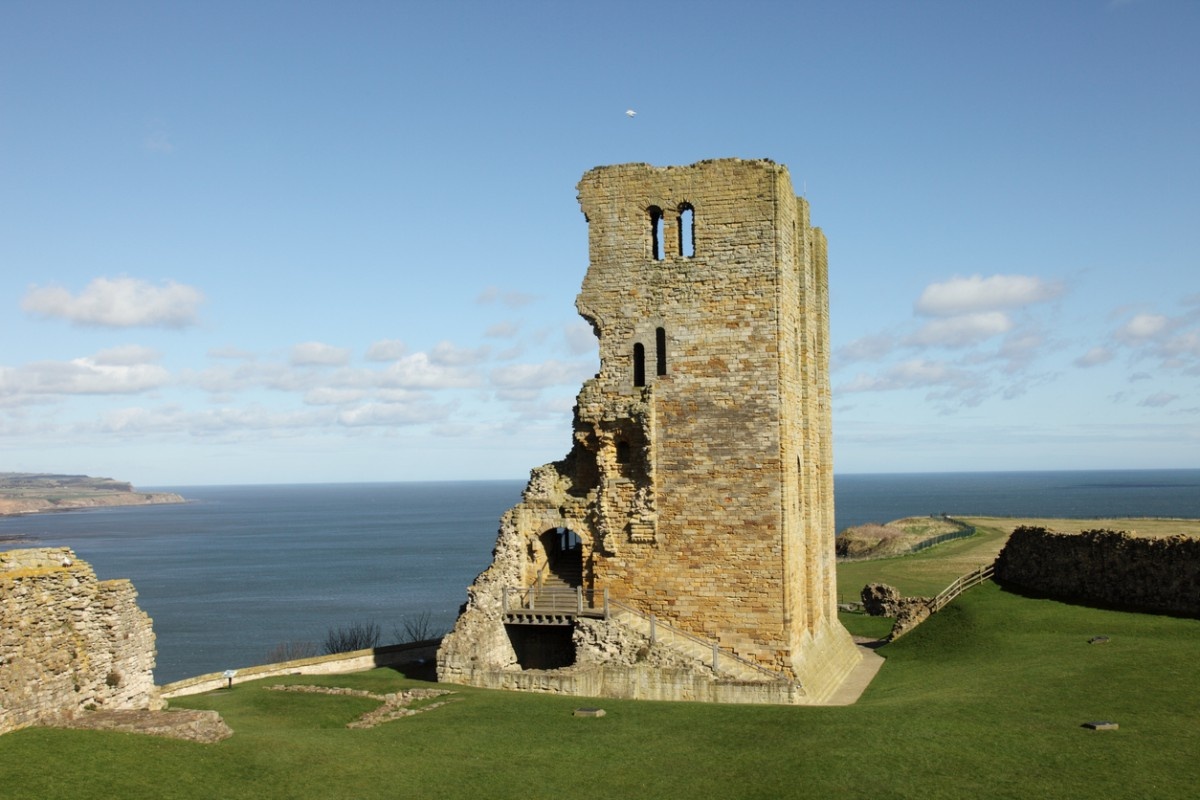 Scarborough castle ruins