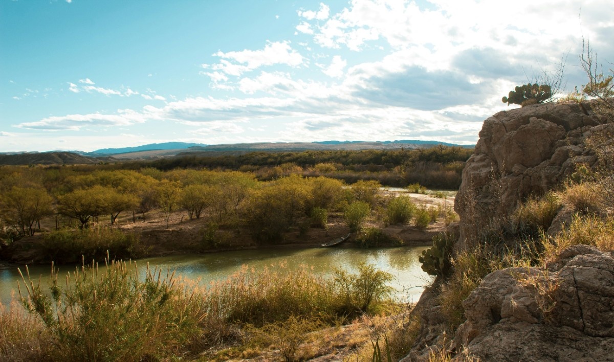 The landscape of Big Bend NP