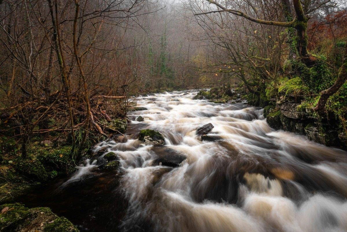 Waterfall in Brecon Beacons