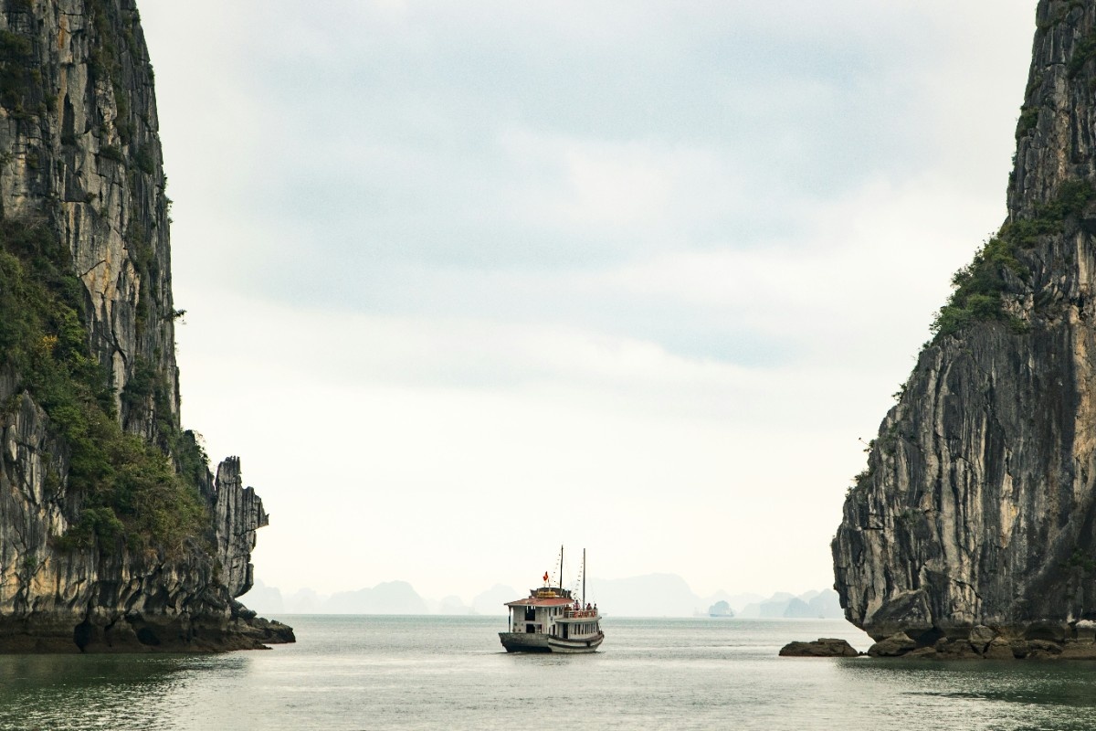 A boat on Ha Long Bay, Vietnam