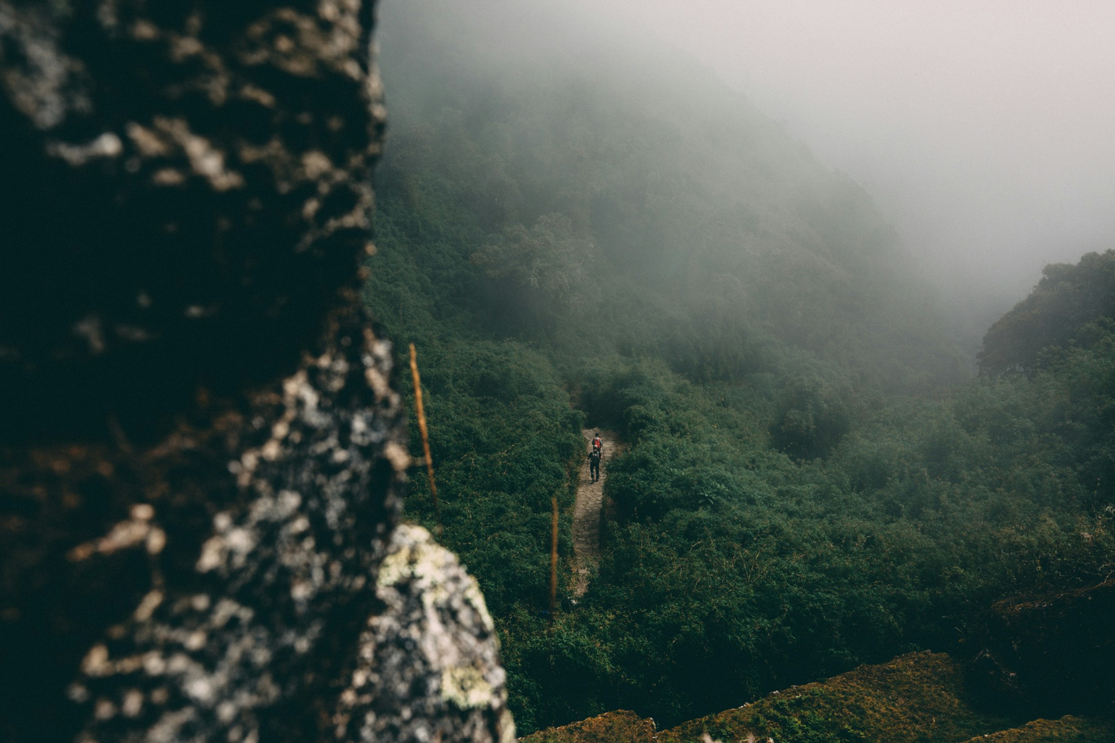 The hills of The Inca Trail