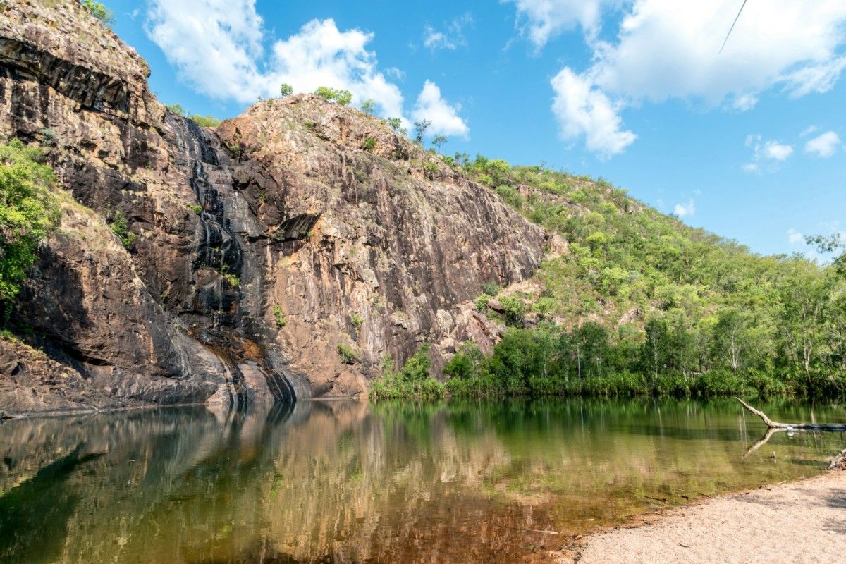 A rock formation in Kakadu National Park