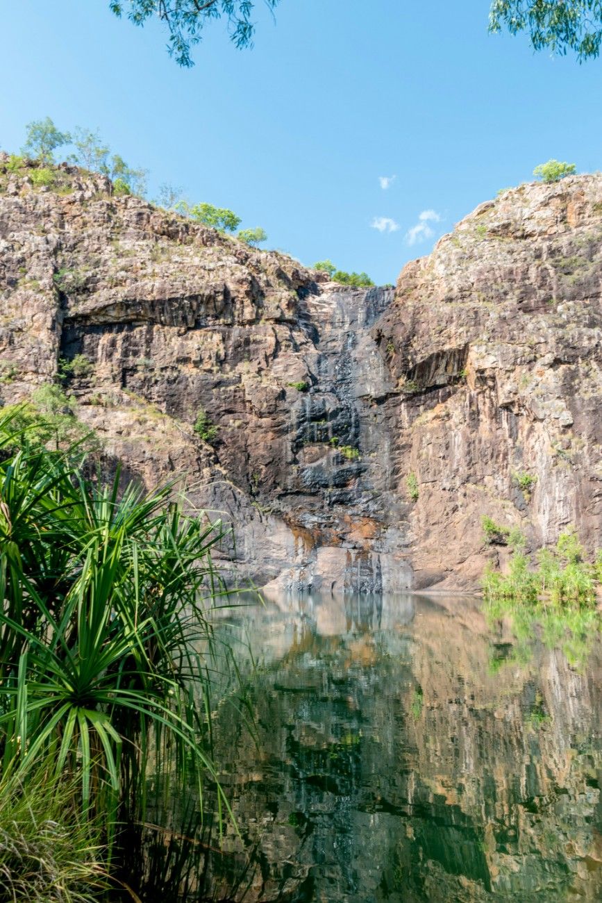 A waterfall in Kakadu National Park 