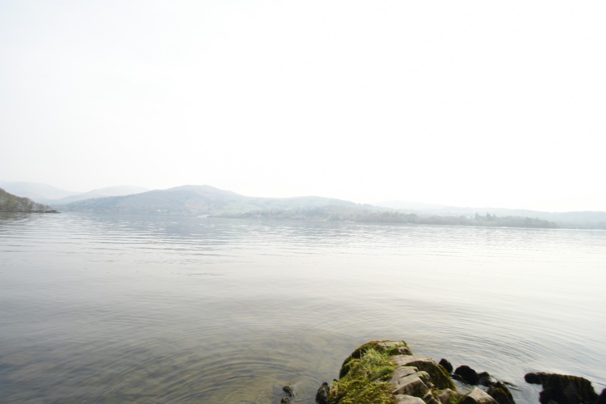 Lake Windermere in the fog