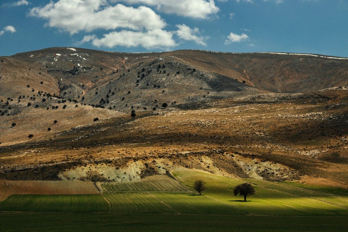 Views of the hills on the Lycian Way