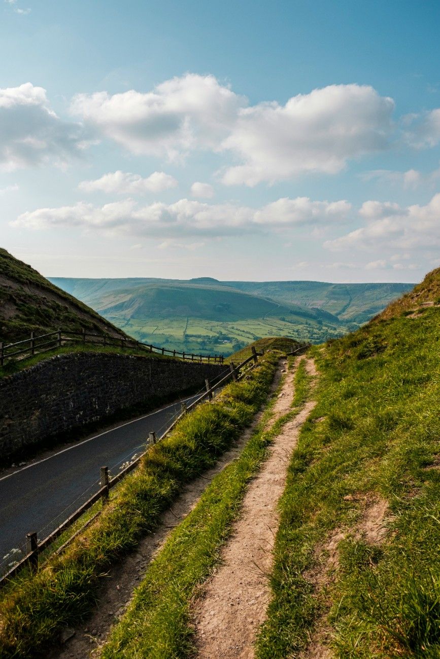 A path on Mam Tor