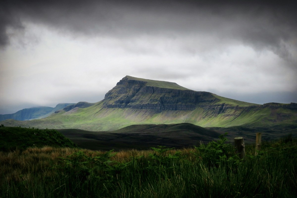 The mountains of The Quiraing, Isle of Skye 