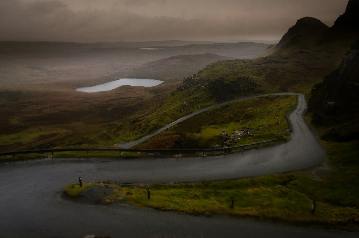 A road through The Quiraing