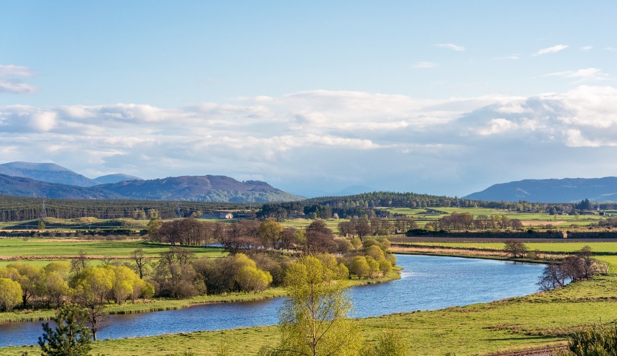 The river Spey on the Speyside Way