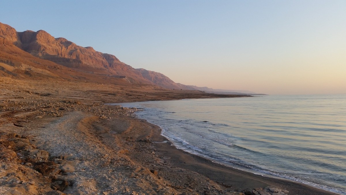 The cliffs of The Dead Sea