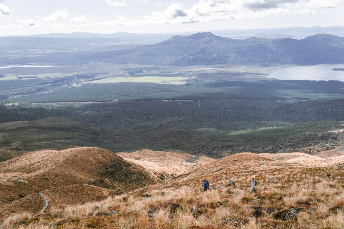 Views from the Tongariro Alpine Crossing