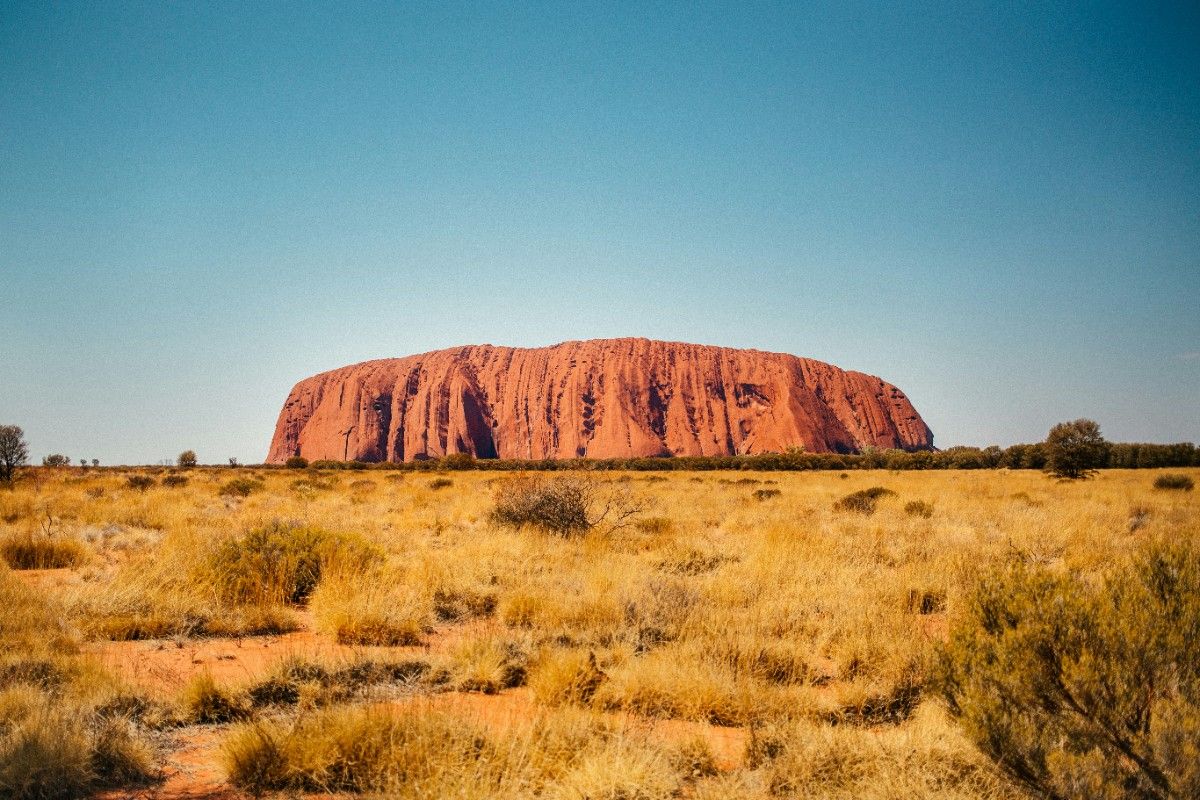 Uluru Mountain 