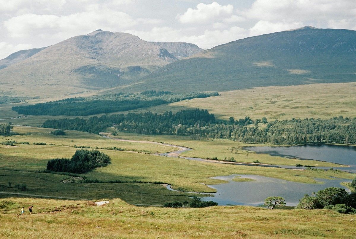 The lakes and hills of the West Highlands Way