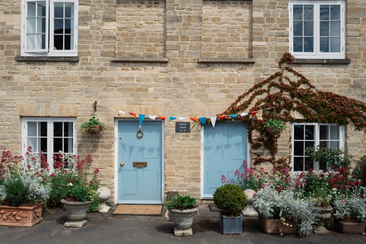 House on Cecily Hill in Cirencester 