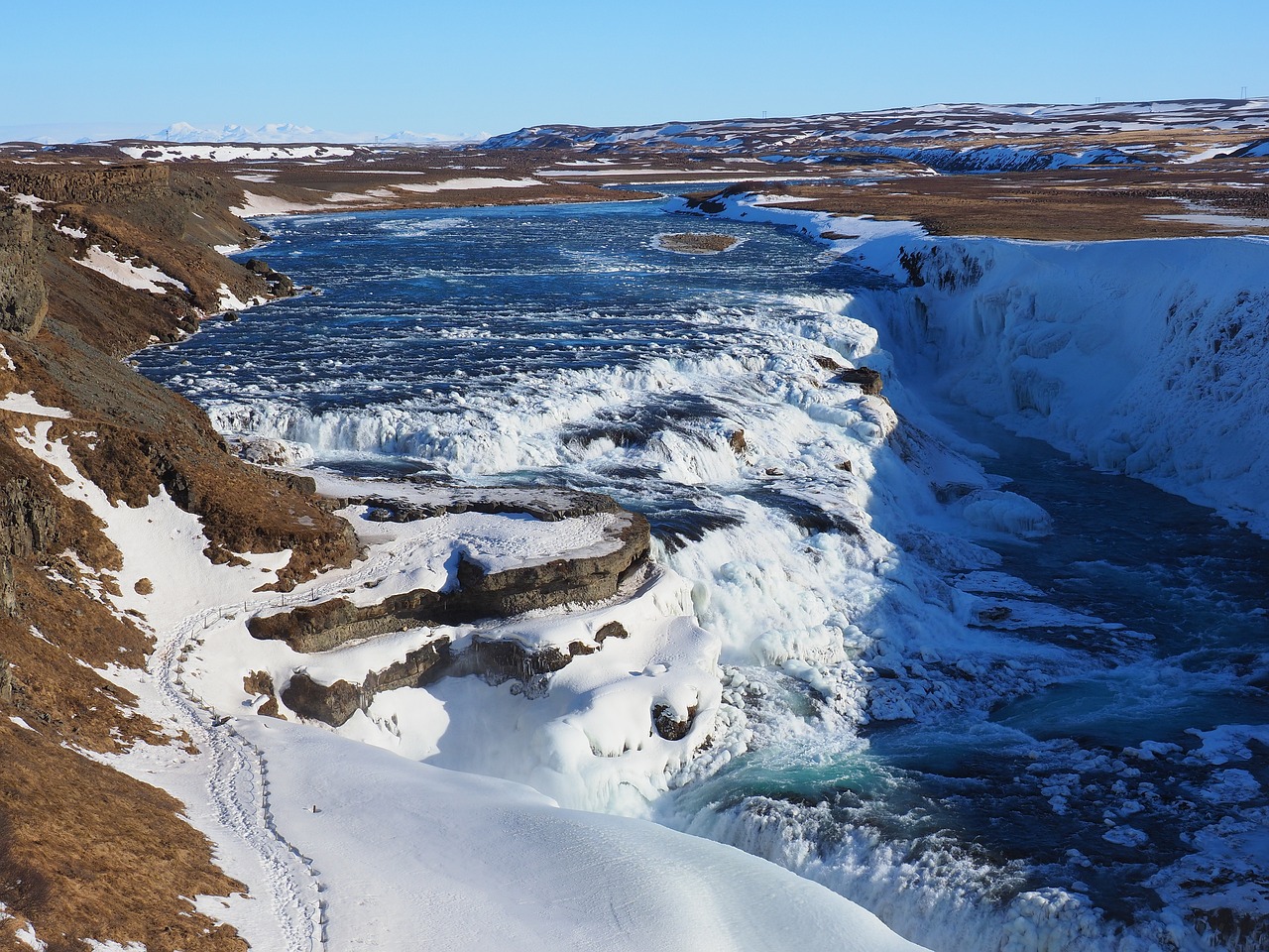 Gullfoss waterfall