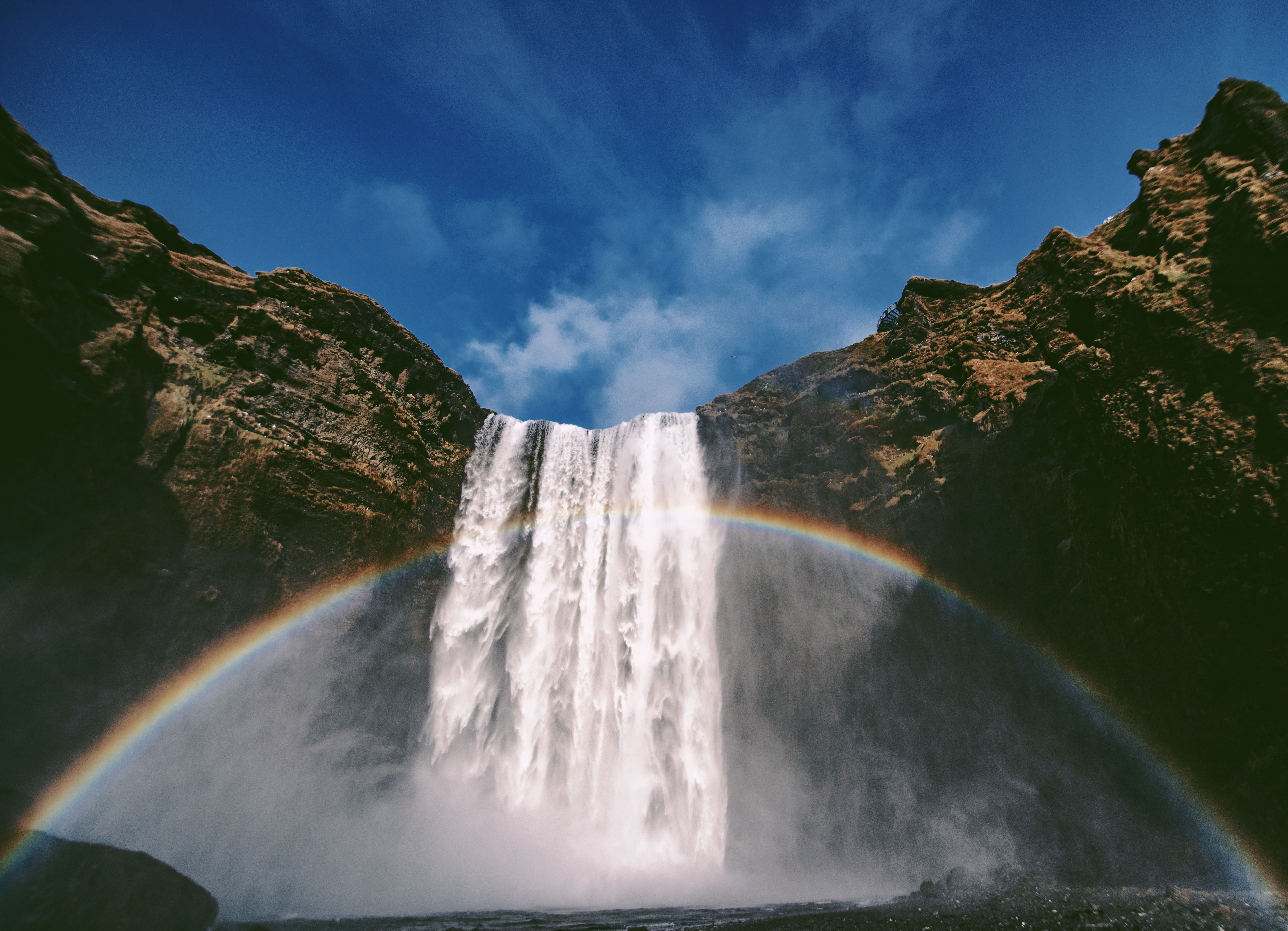 Skógafoss waterfall