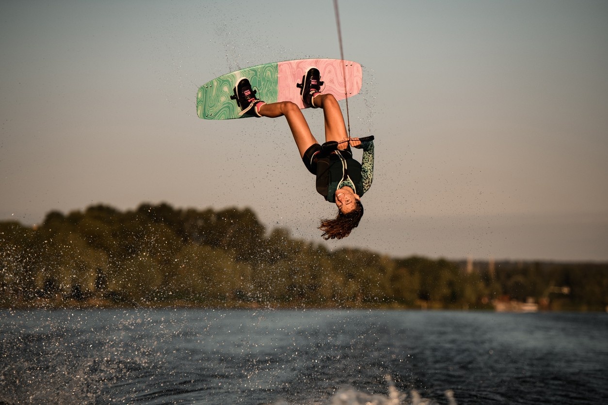 wakeboarding