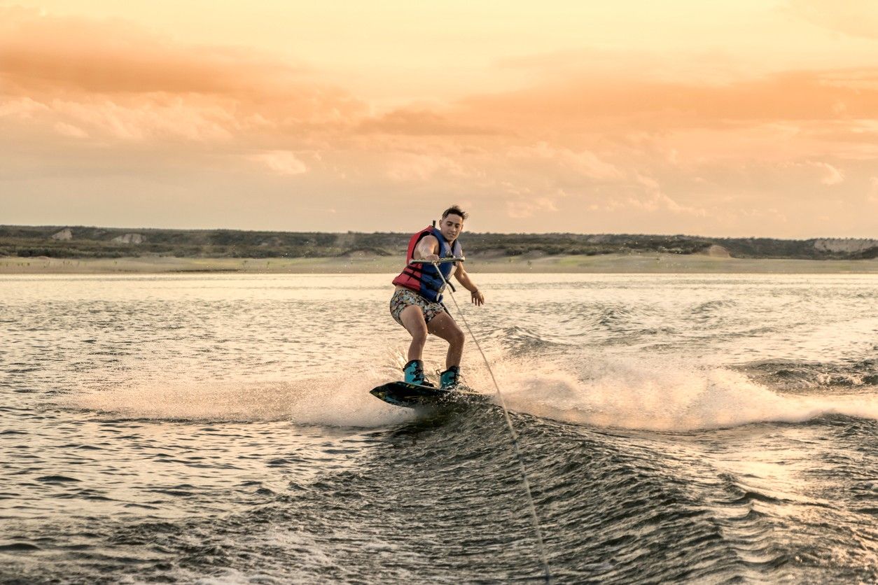 wakeboarding